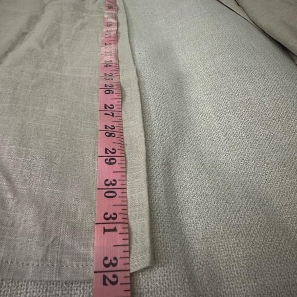 CHIC LINEN HALTER TOP & WIDE LEG PANT SET - Picture 11 of 12